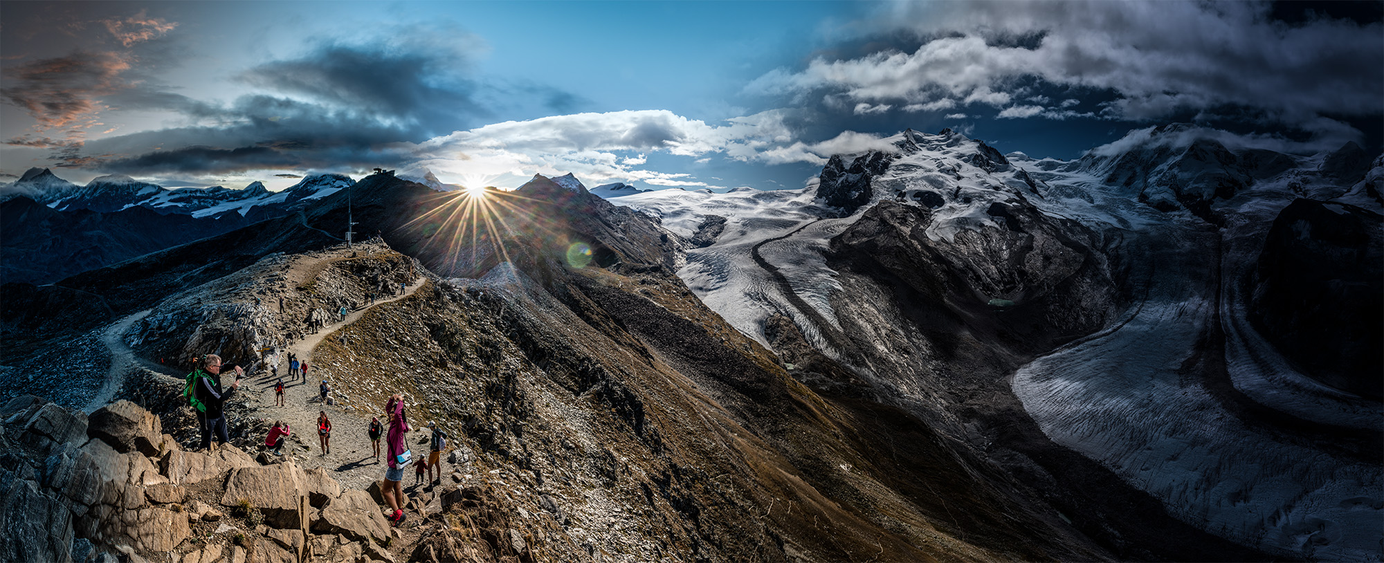 Timelapse Gornergrat, Zermatt, Switzerland