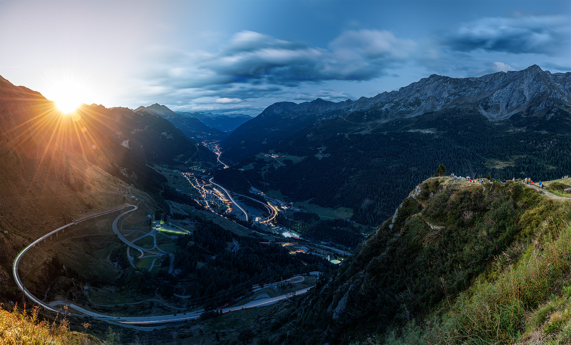 Timelapse Gotthardpass, Switzerland