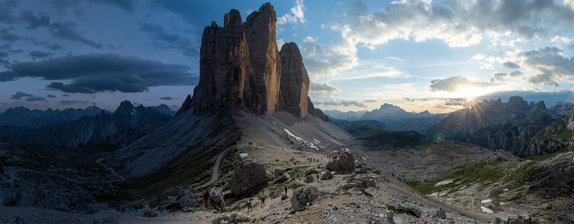 Timelapse Tre Cime di Lavaredo, South Tyrol, Italy