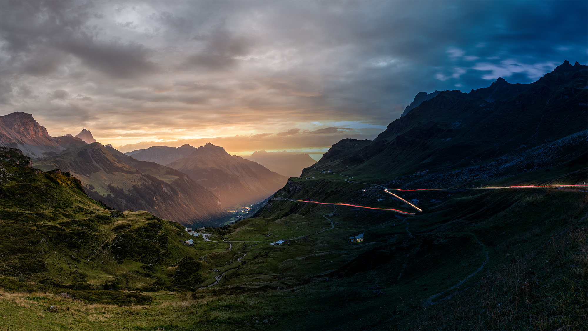 Timelapse Klausenpass, Switzerland
