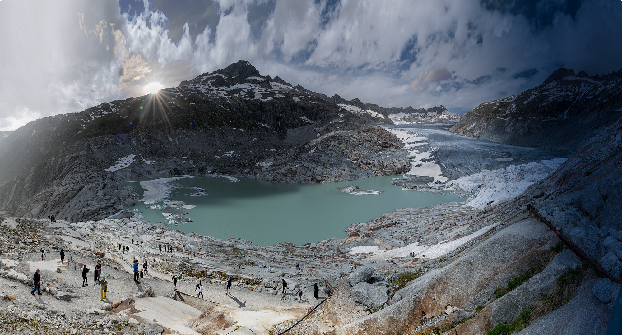 Timelapse Rhône Glacier, Switzerland
