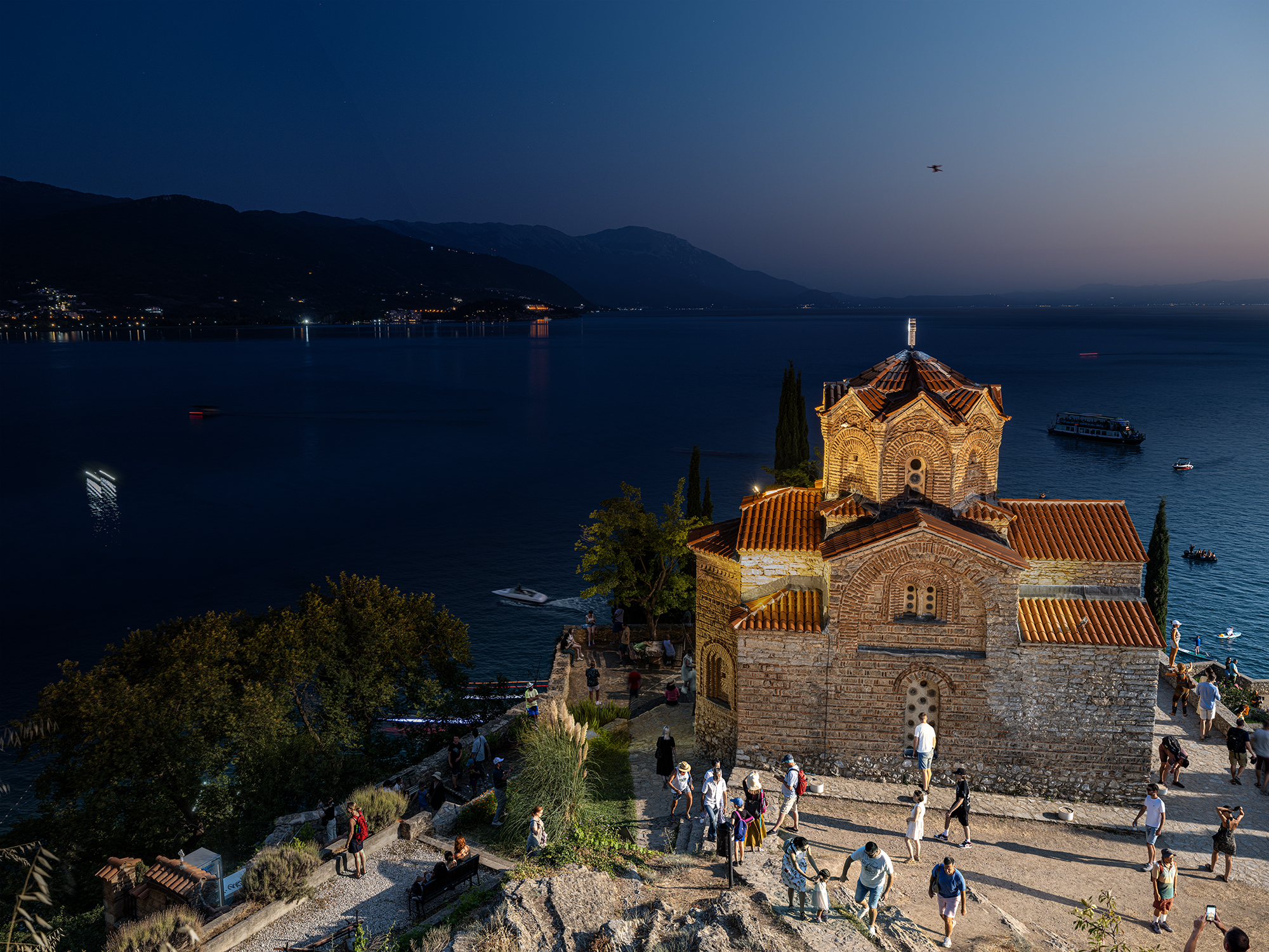 Timelapse Ohrid, North Macedonia