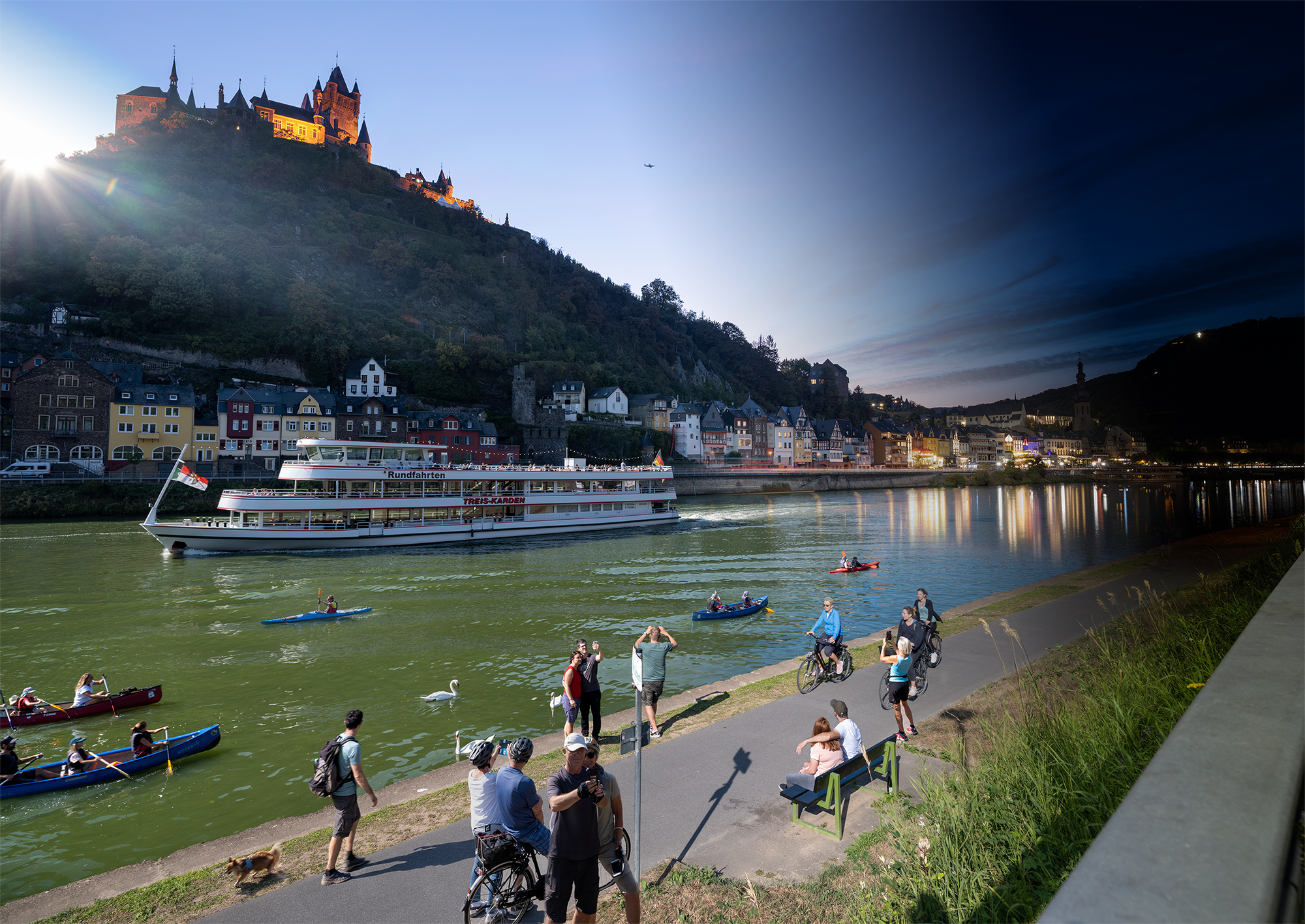 Timelapse Cochem, Germany
