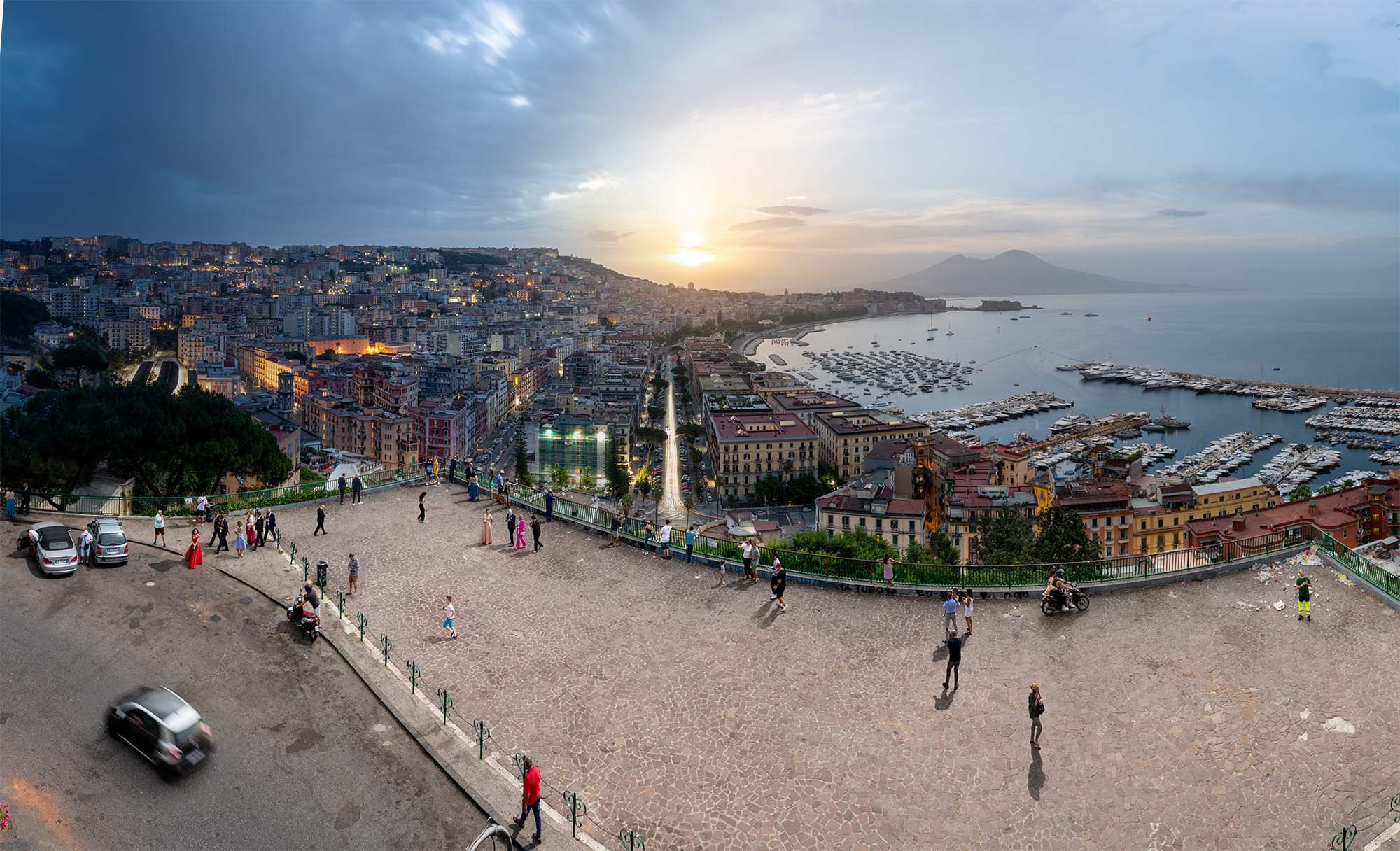 Timelapse Naples, Italy, June 2021